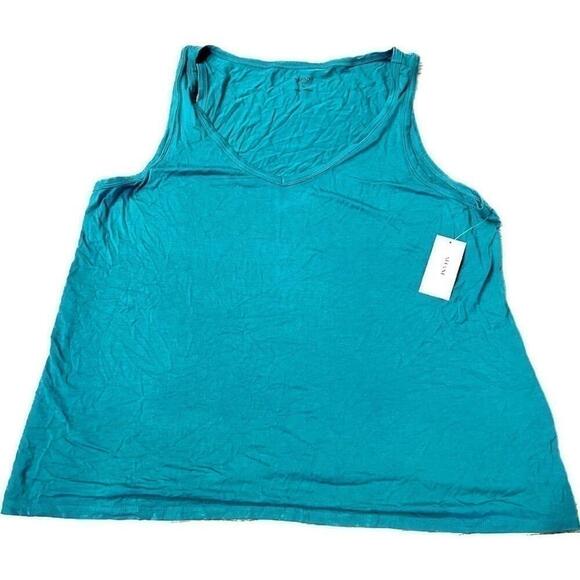 ALFANI Solid Essential Sleep Tank Top, gleenblue slate XSmall - Picture 4 of 5